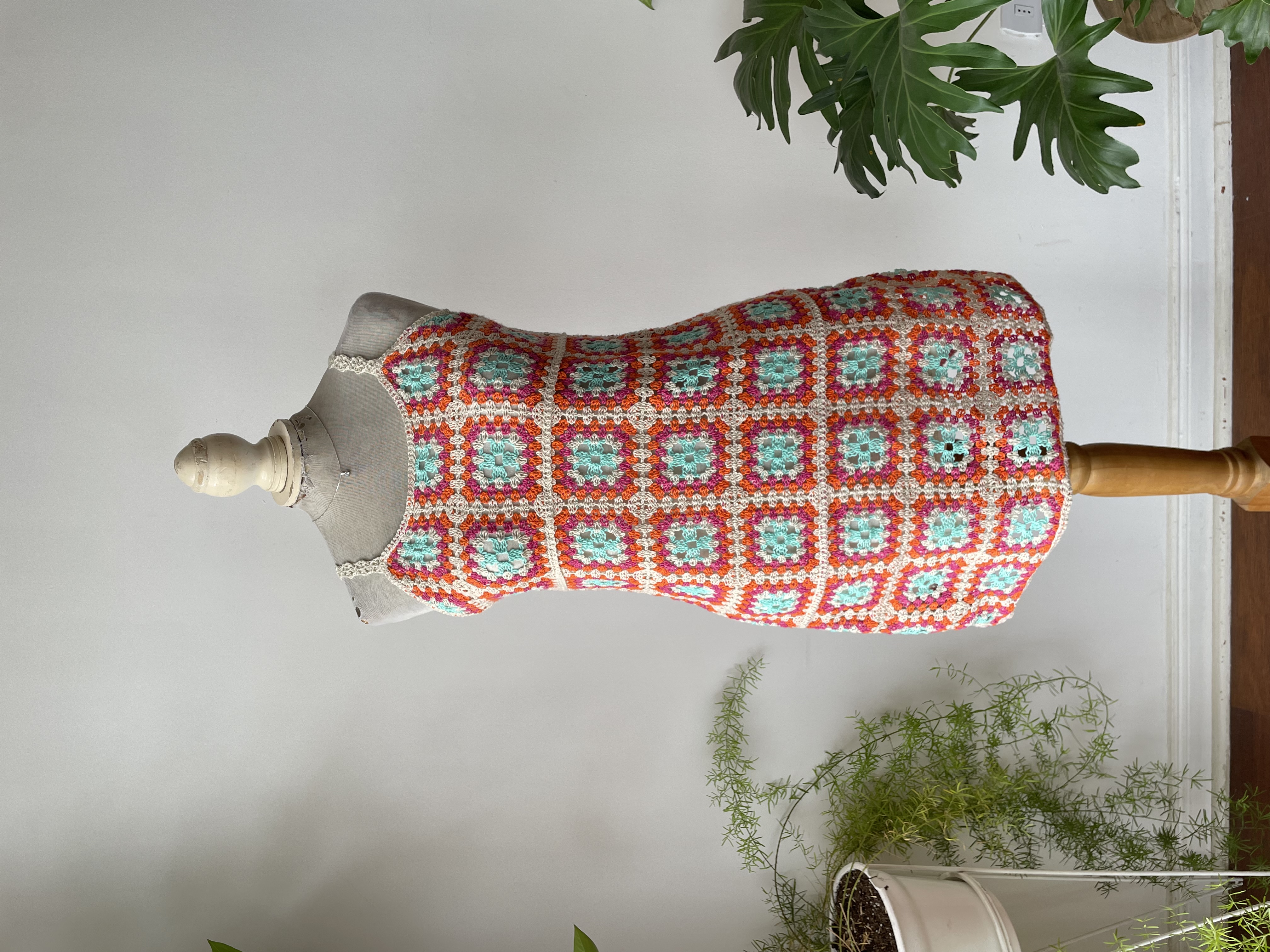 Vestido crochet. Talla: XS 1