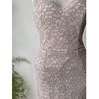 Vestido lace. Talla: M 4