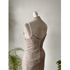 Vestido lace. Talla: M 3