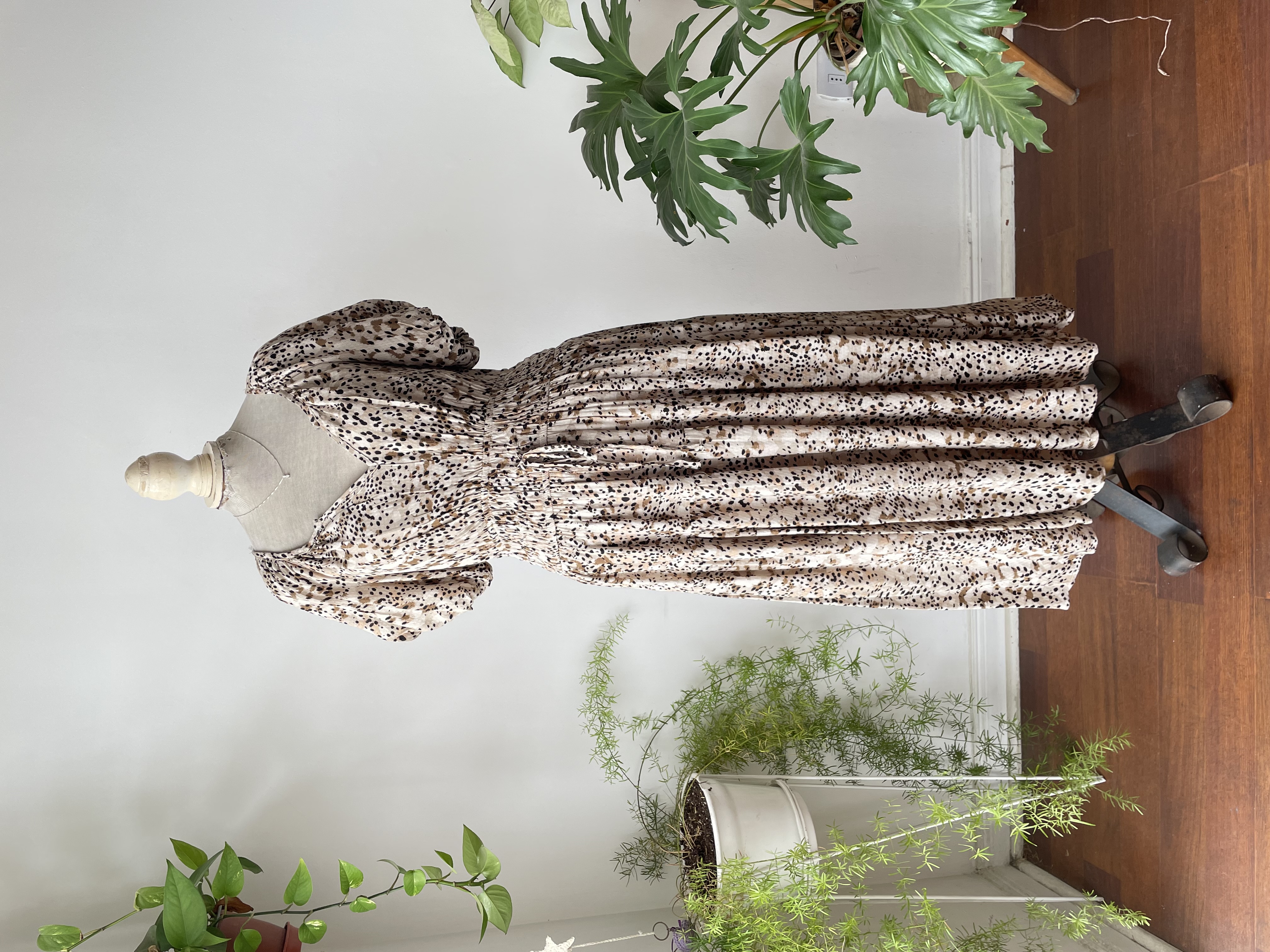 Vestido leopardo. Talla: M grande 1