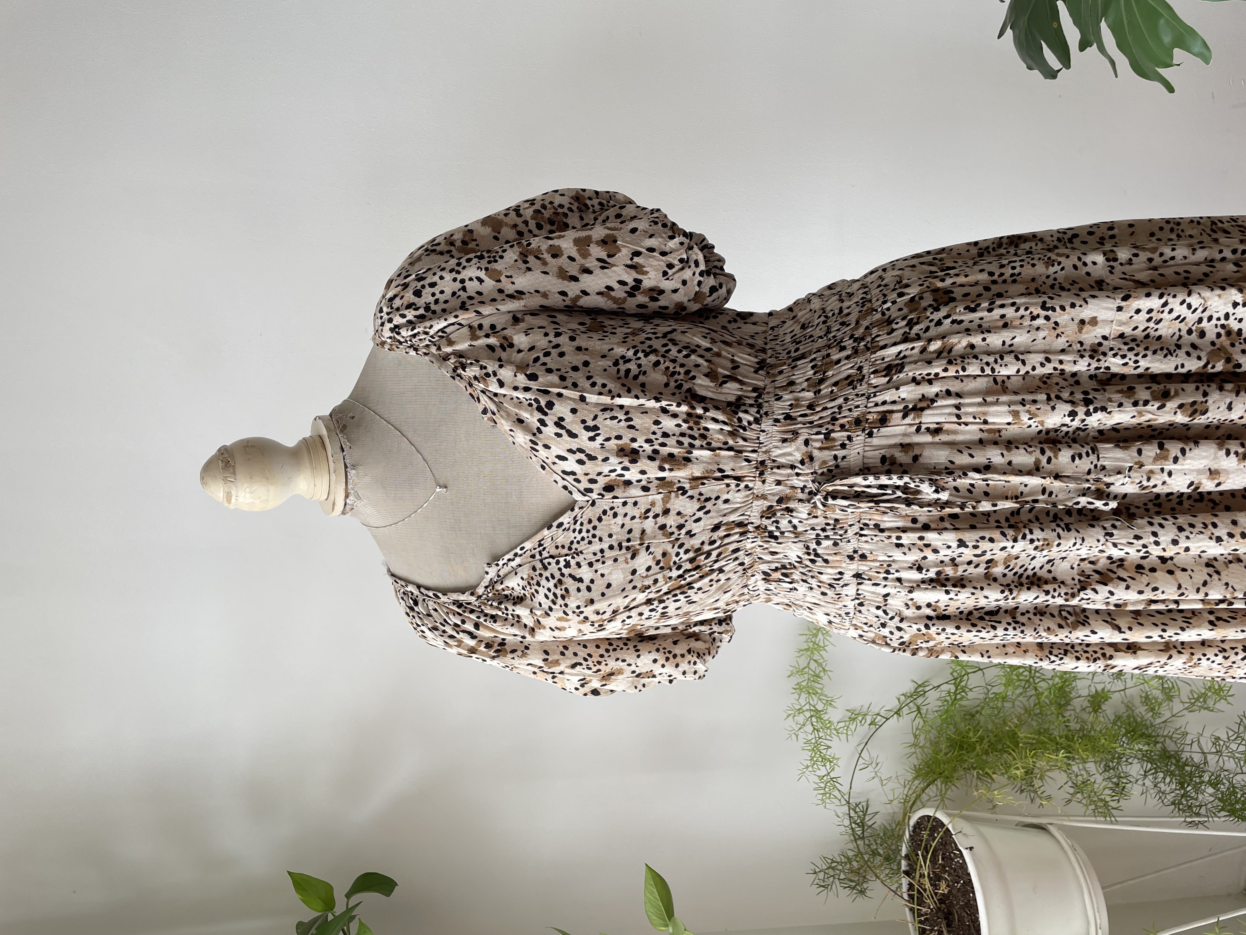 Vestido leopardo. Talla: M grande 2