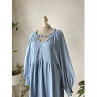 Vestido denim globo. Talla: XL+ 2