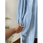 Vestido denim globo. Talla: XL+ 5