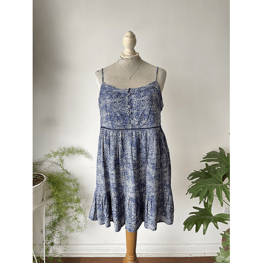 Vestido étnico. Talla: L