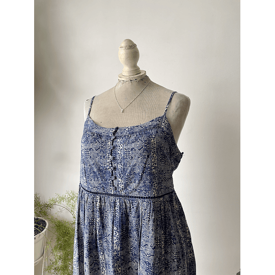 Vestido étnico. Talla: L