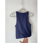 Blusa azul. Talla: 2 (s) 2