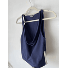 Blusa azul. Talla: 2 (s) 3