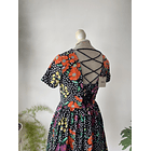 Vestido dot floral. Talla: 36 (S) 3
