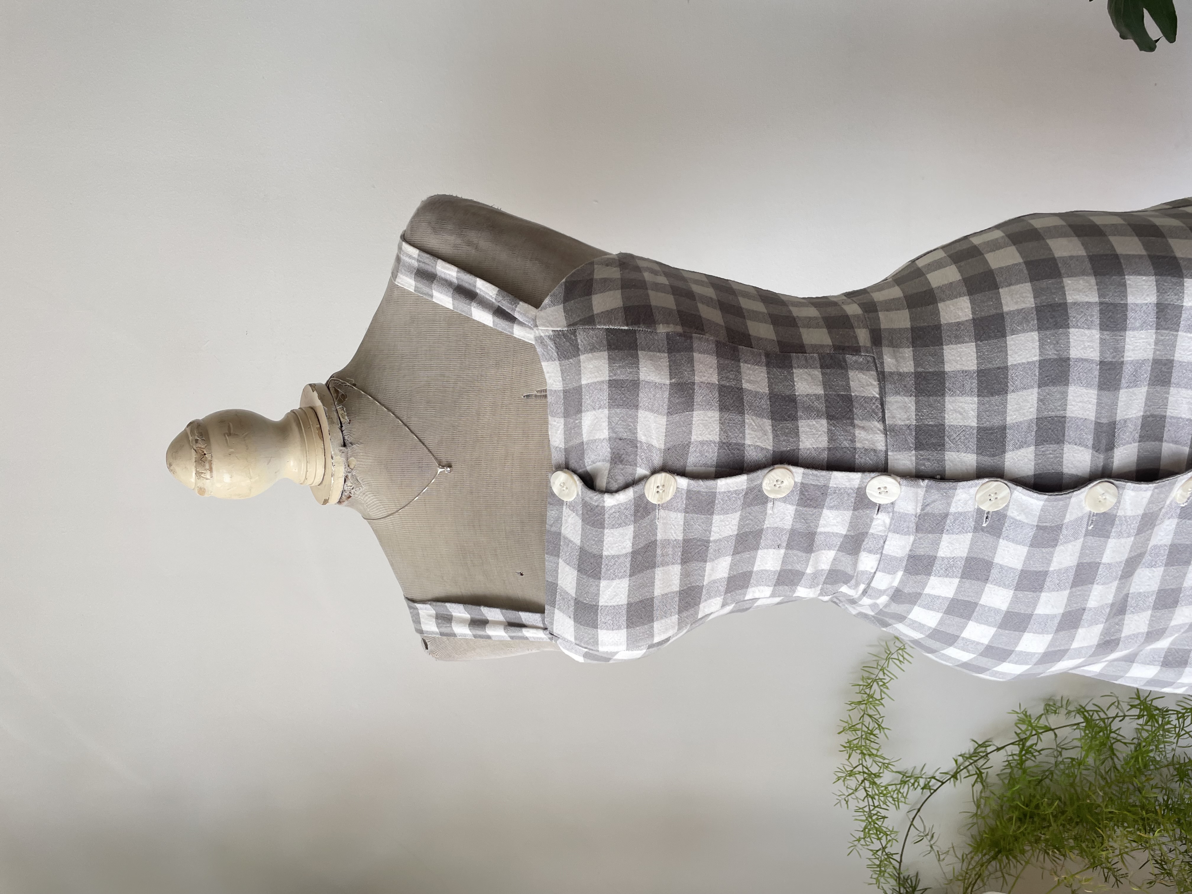 Jumper vichy. Talla: XS 2