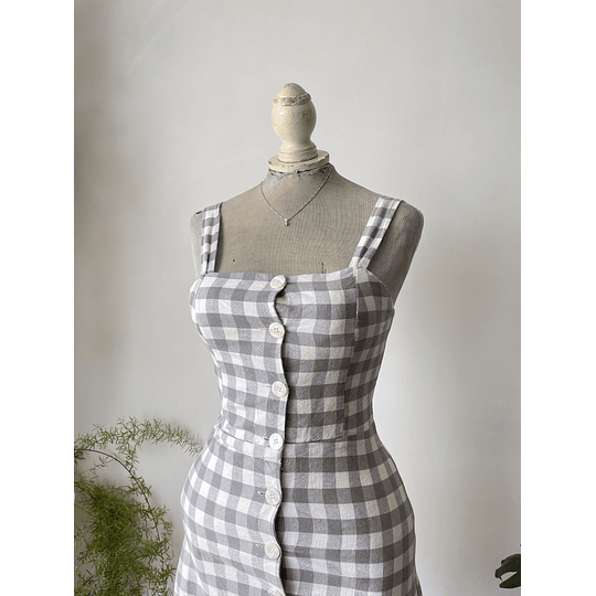 Jumper vichy. Talla: XS