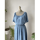 Vestido celeste. Talla: L Grande 2