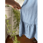 Vestido celeste. Talla: L Grande 4