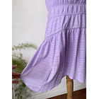 Vestido lila. Talla: L 4