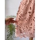 Vestido damasco. Talla: L chico (m) 4