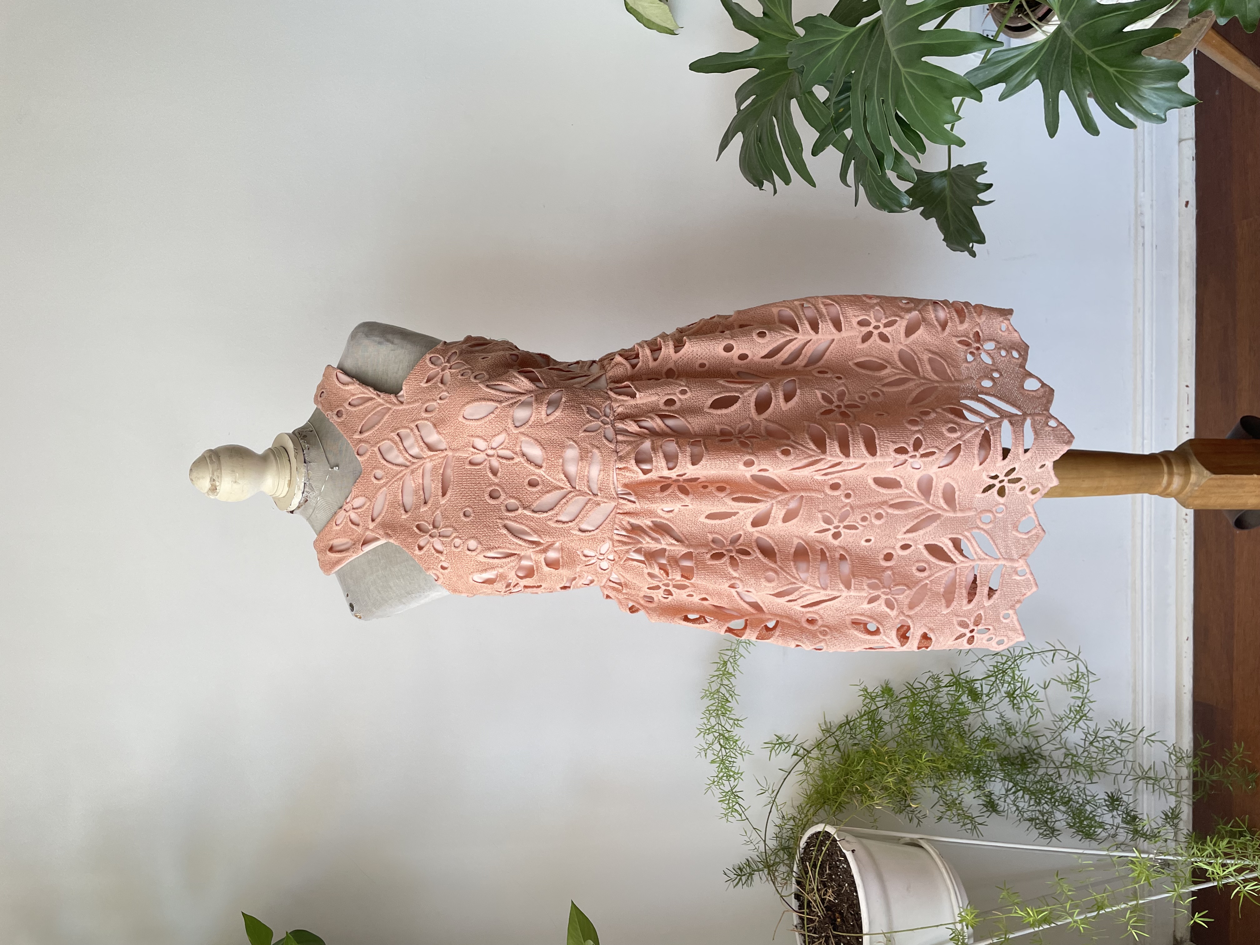 Vestido damasco. Talla: L chico (m) 1