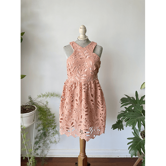 Vestido damasco. Talla: L chico (m)