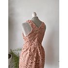 Vestido damasco. Talla: L chico (m) 3