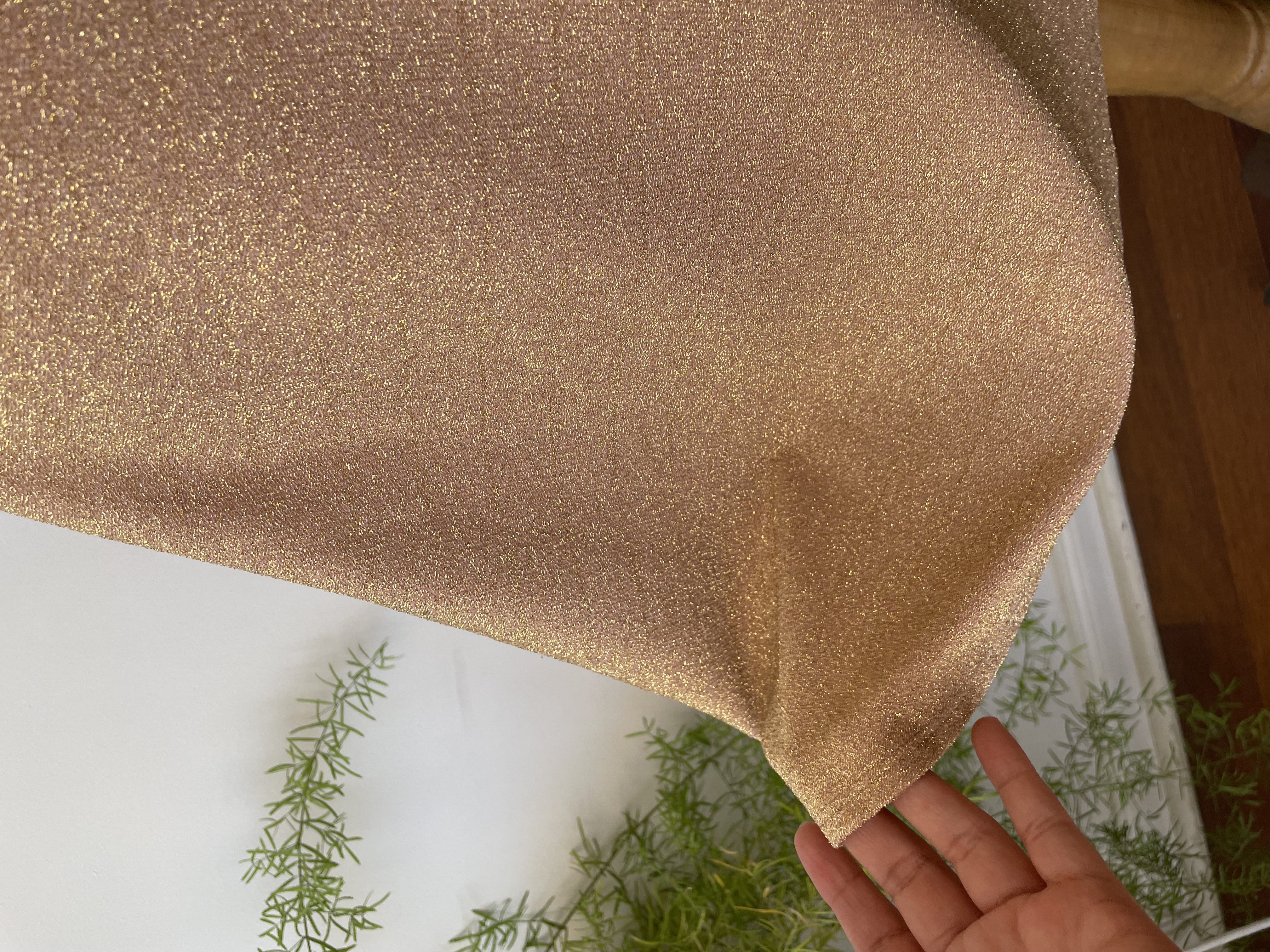 Vestido dorado. Talla: L 5