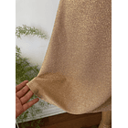 Vestido dorado. Talla: L 5