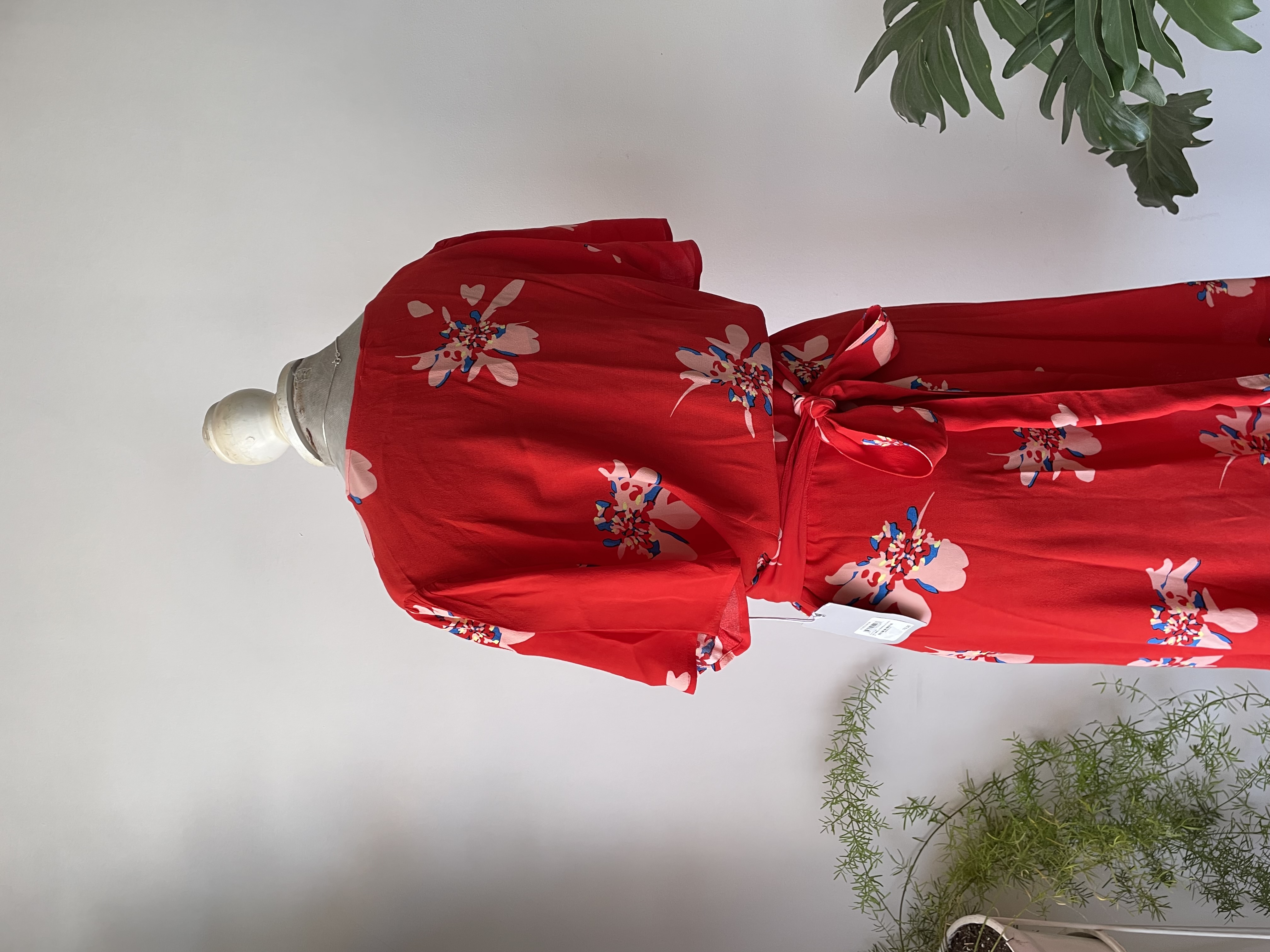 Vestido rojo. Talla: M ajustable 3