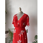 Vestido rojo. Talla: M ajustable 2