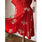 Vestido rojo. Talla: M ajustable 4