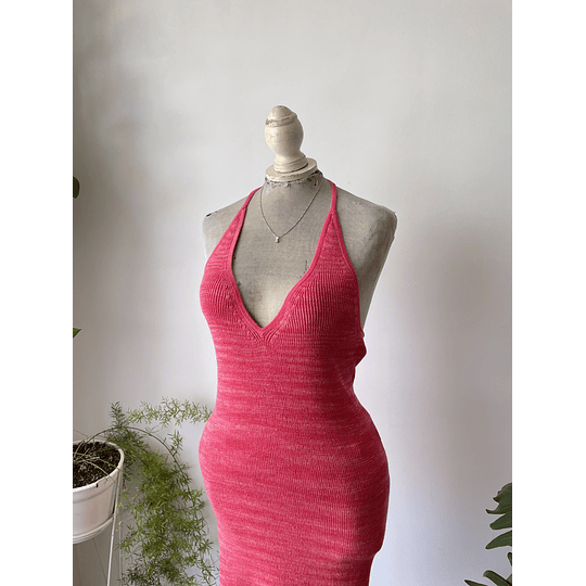 Vestido sandia. Talla: M elasticado