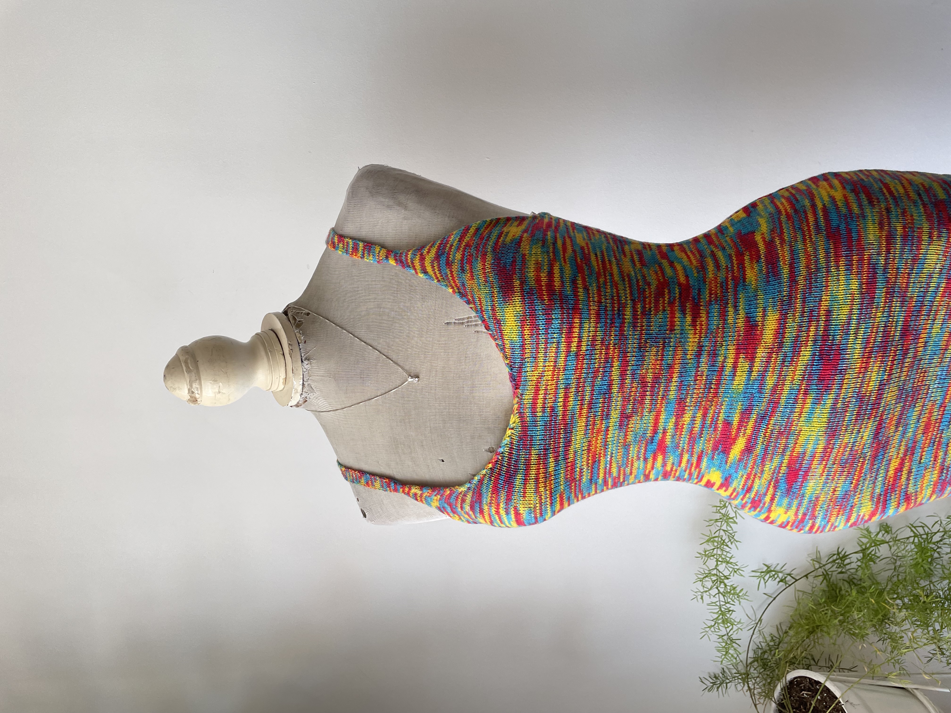 Vestido colores. Talla: S 2