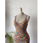 Vestido colores. Talla: S 2