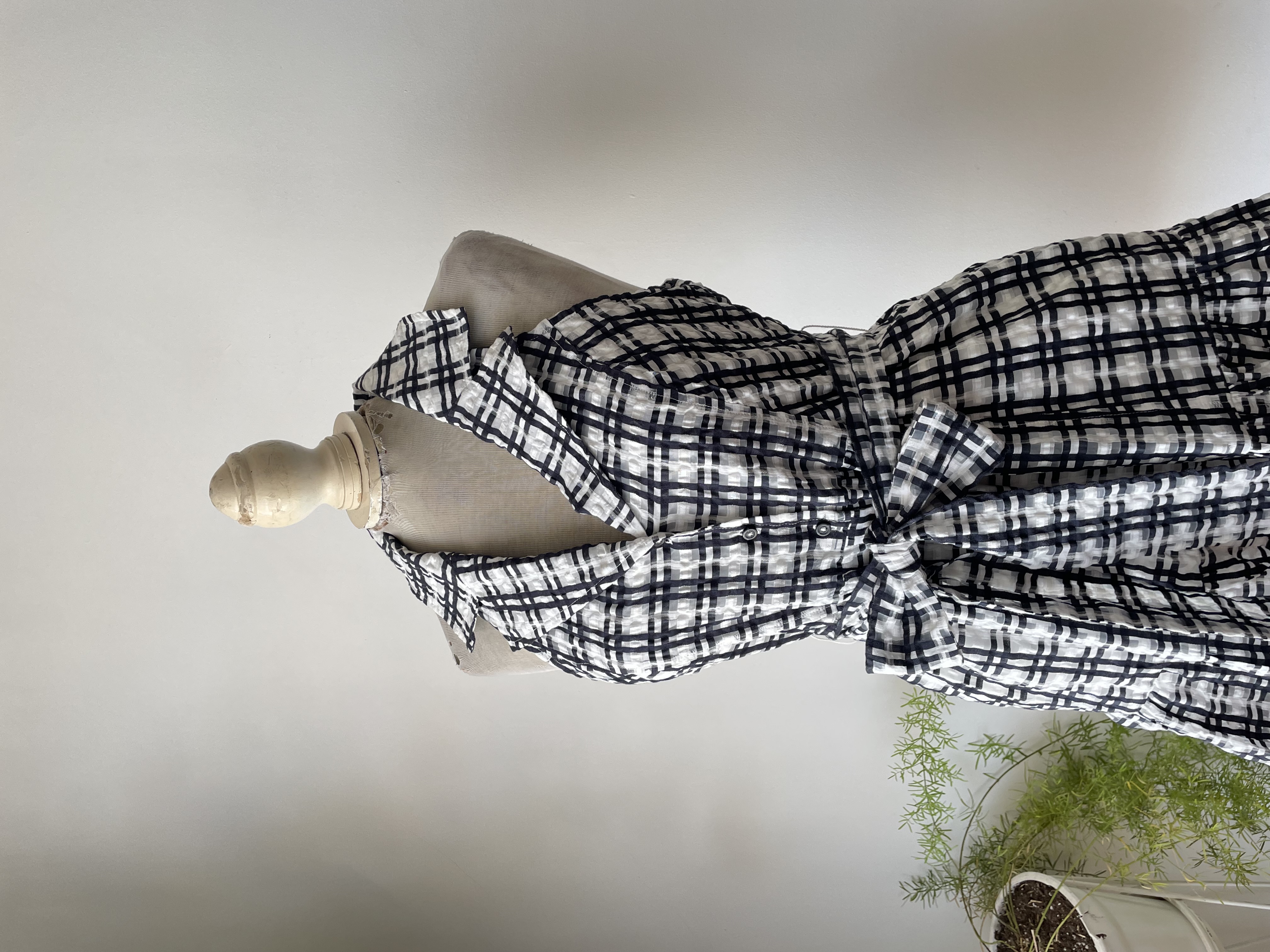 Vestido camisero. Talla: 38p (s) 2