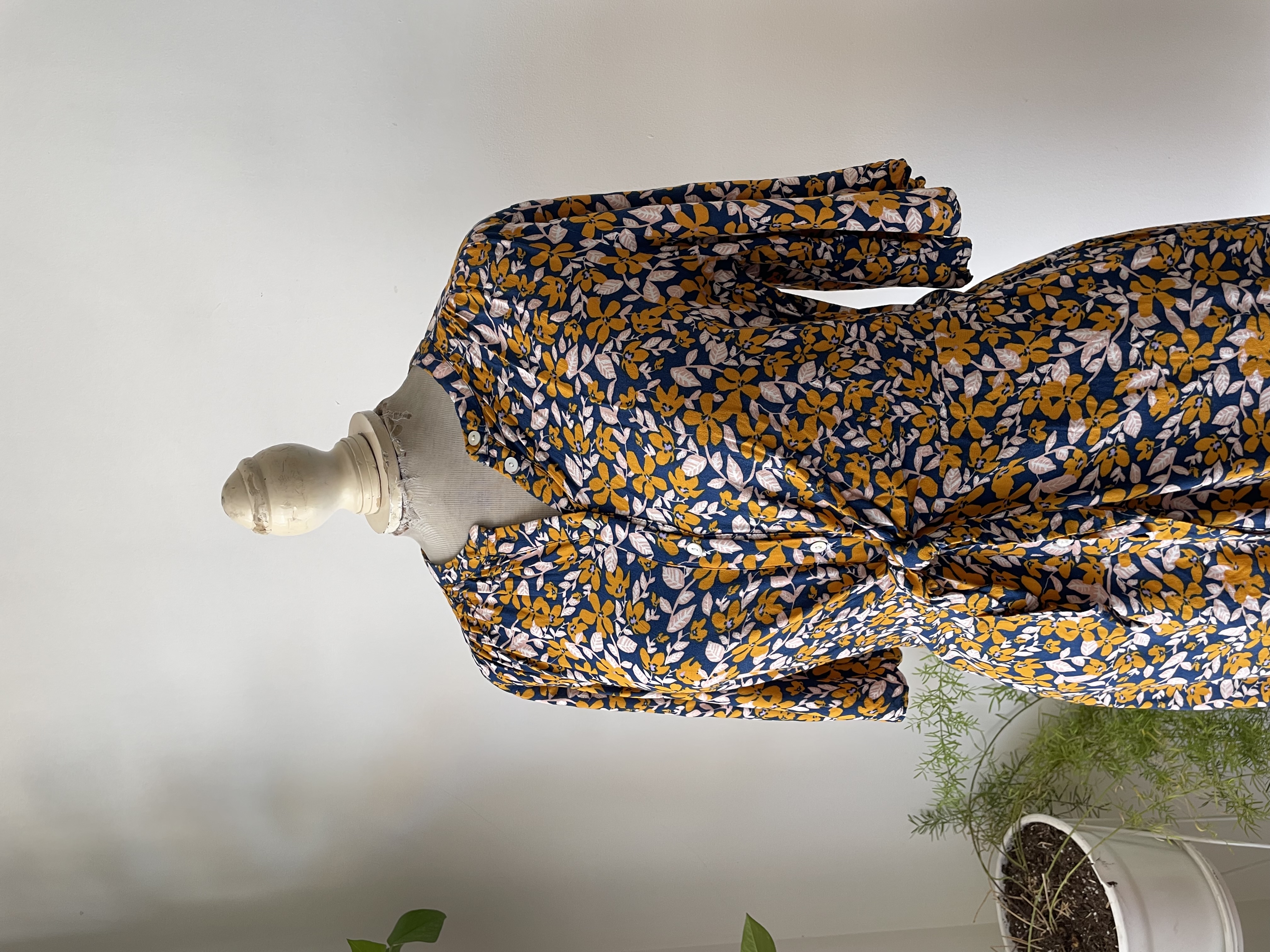 Vestido hojas. Talla: M/L 2