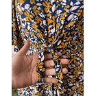 Vestido hojas. Talla: M/L 5