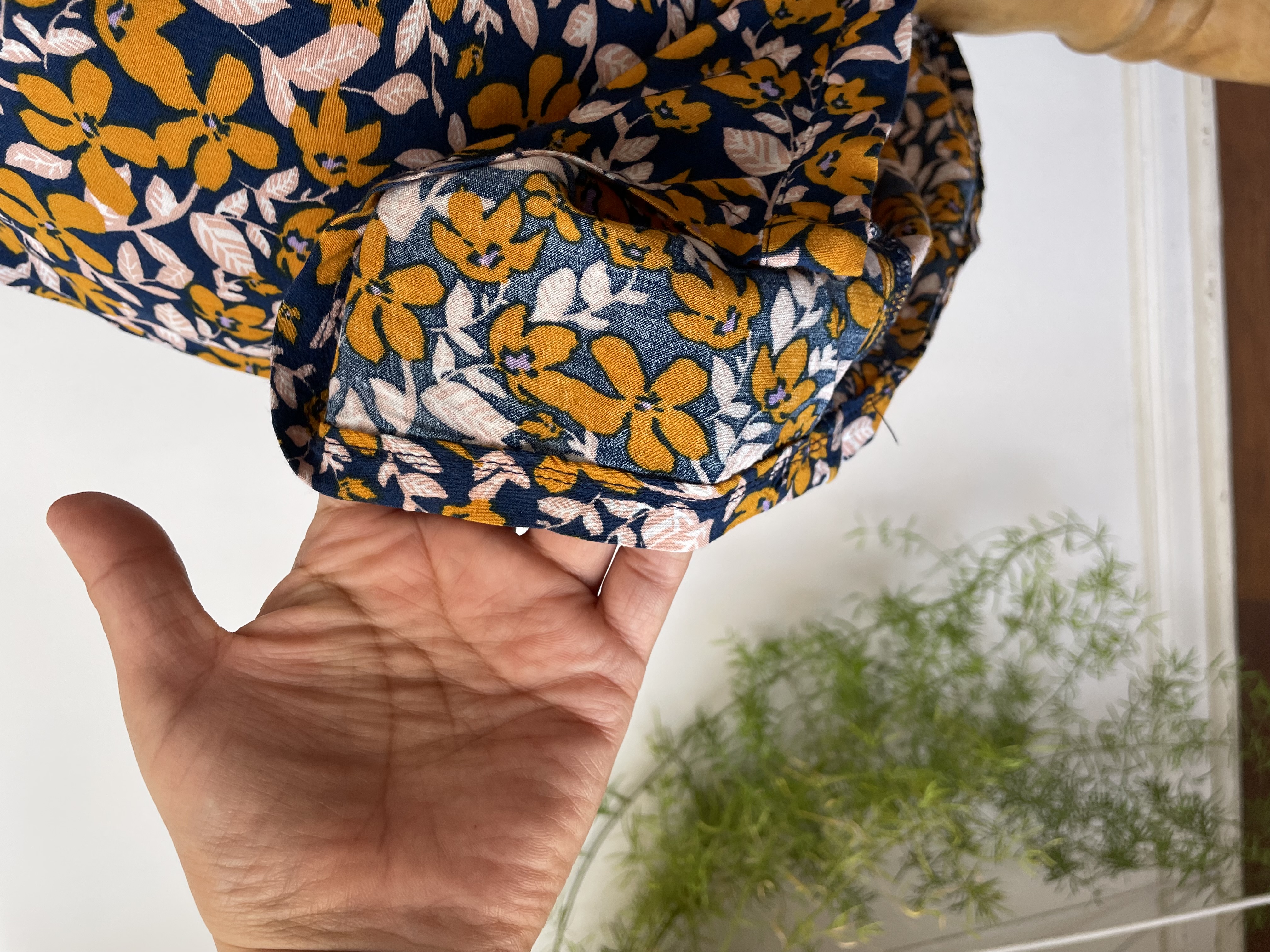 Vestido hojas. Talla: M/L 4