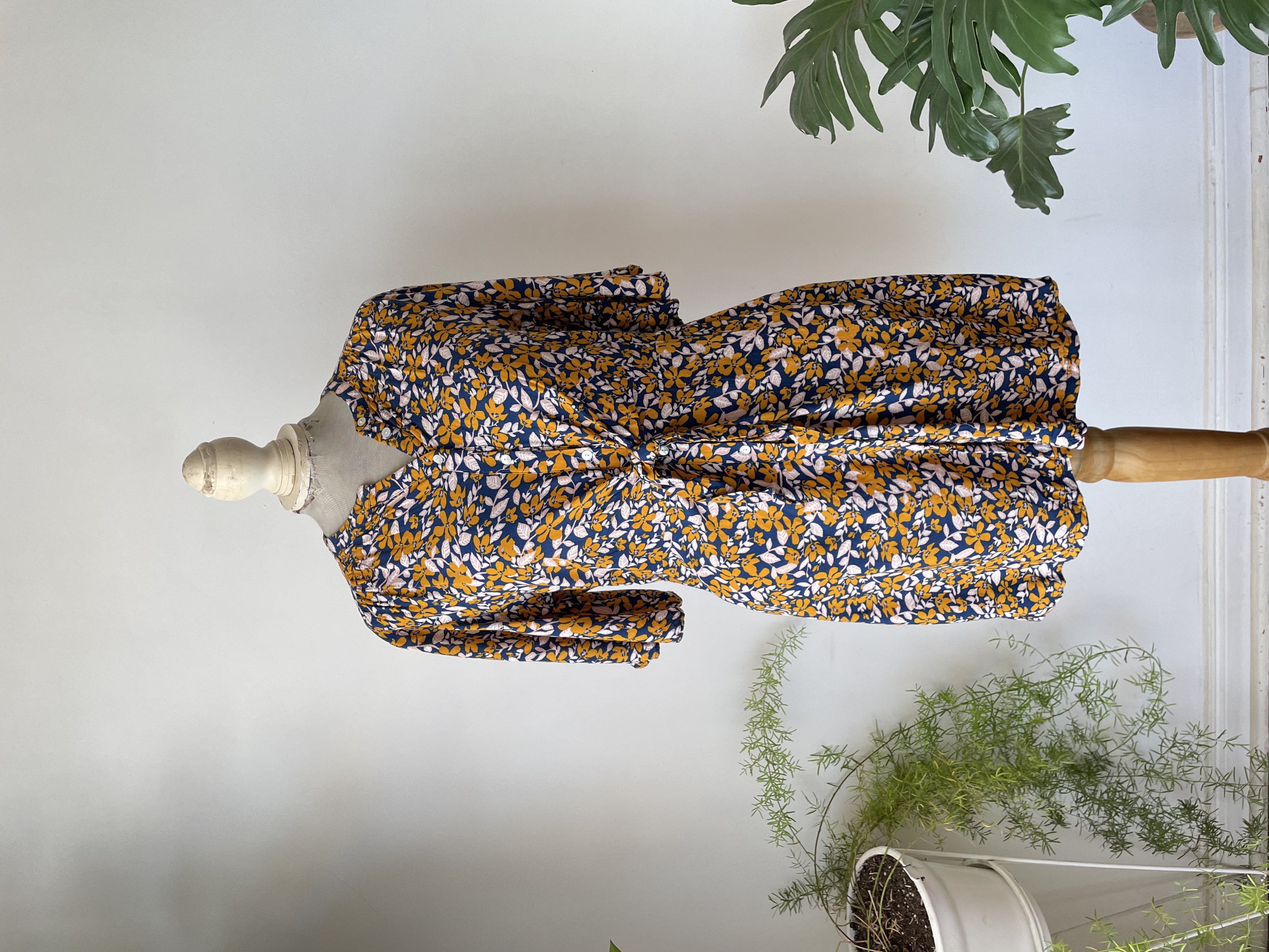 Vestido hojas. Talla: M/L 1