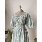 Vestido floreado. Talla: 10 (s/m) 2