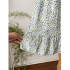 Vestido floreado. Talla: 10 (s/m) 5