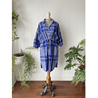 Vestido camisero azul. Talla. XL chico 1