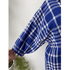 Vestido camisero azul. Talla. XL chico 3