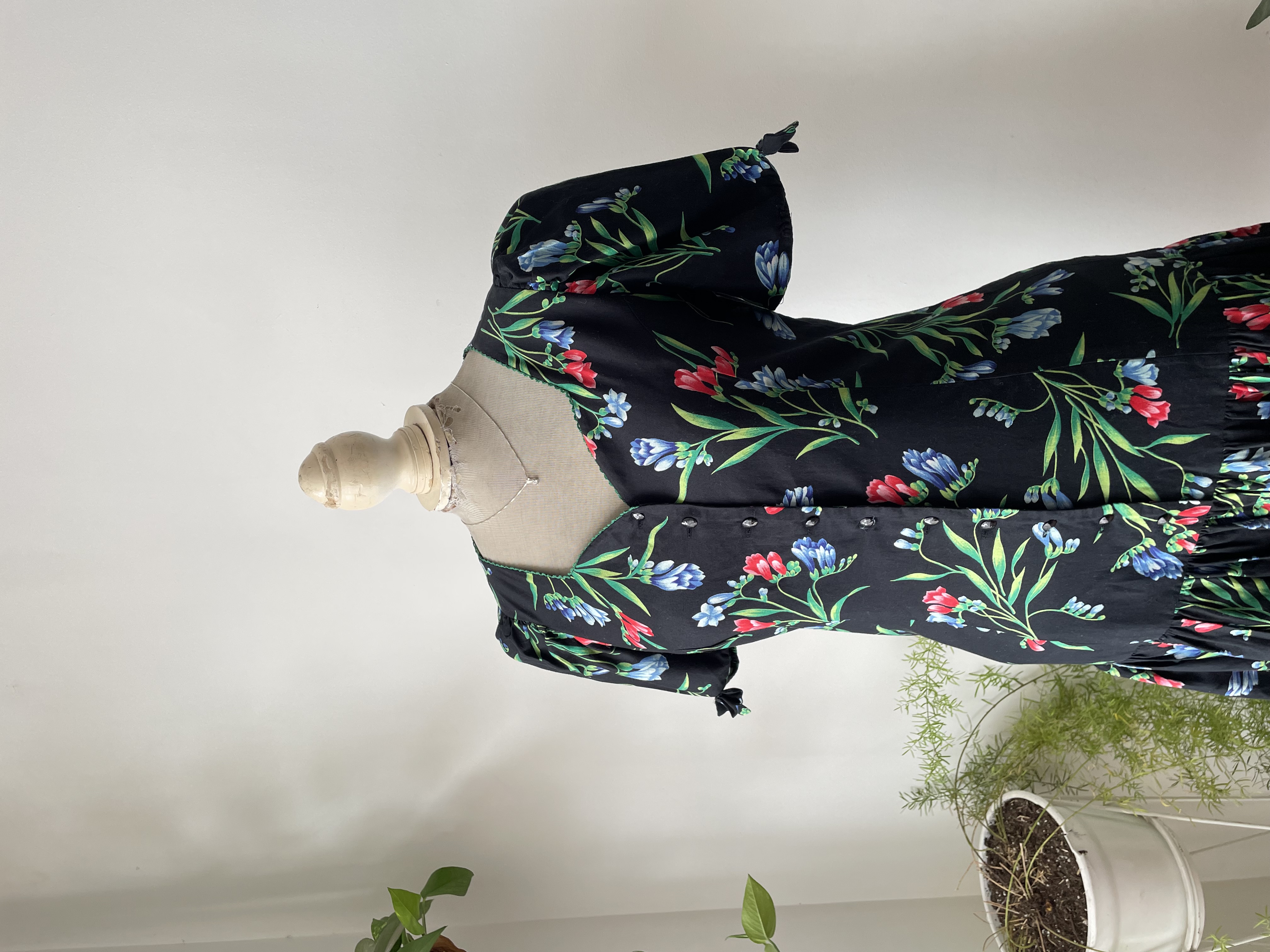 Vestido vintage. Talla: 10 (m) 2