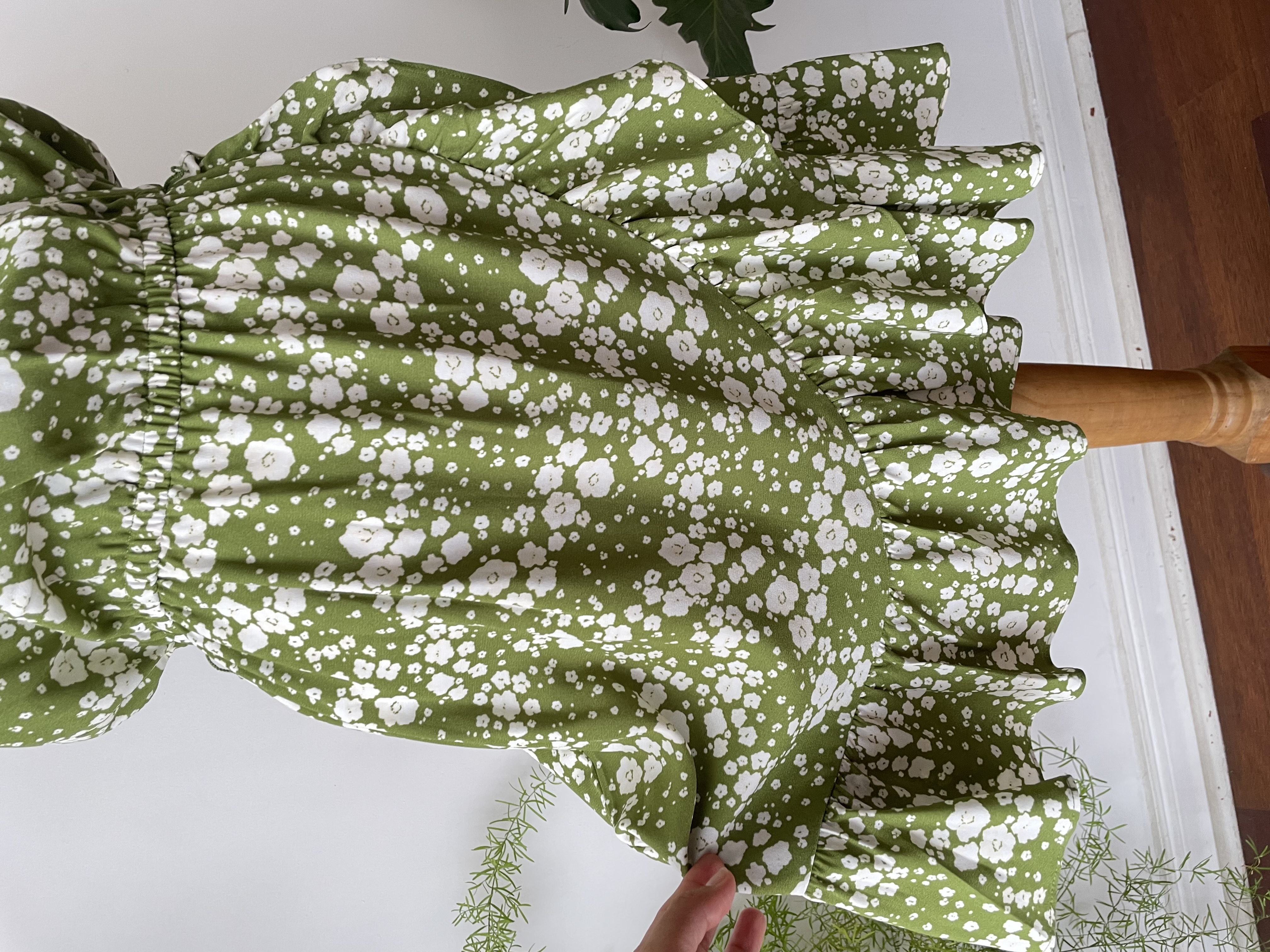 Verde flores. Talla: M Grande 5