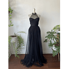 Vestido maxi tul. Talla: XS 1