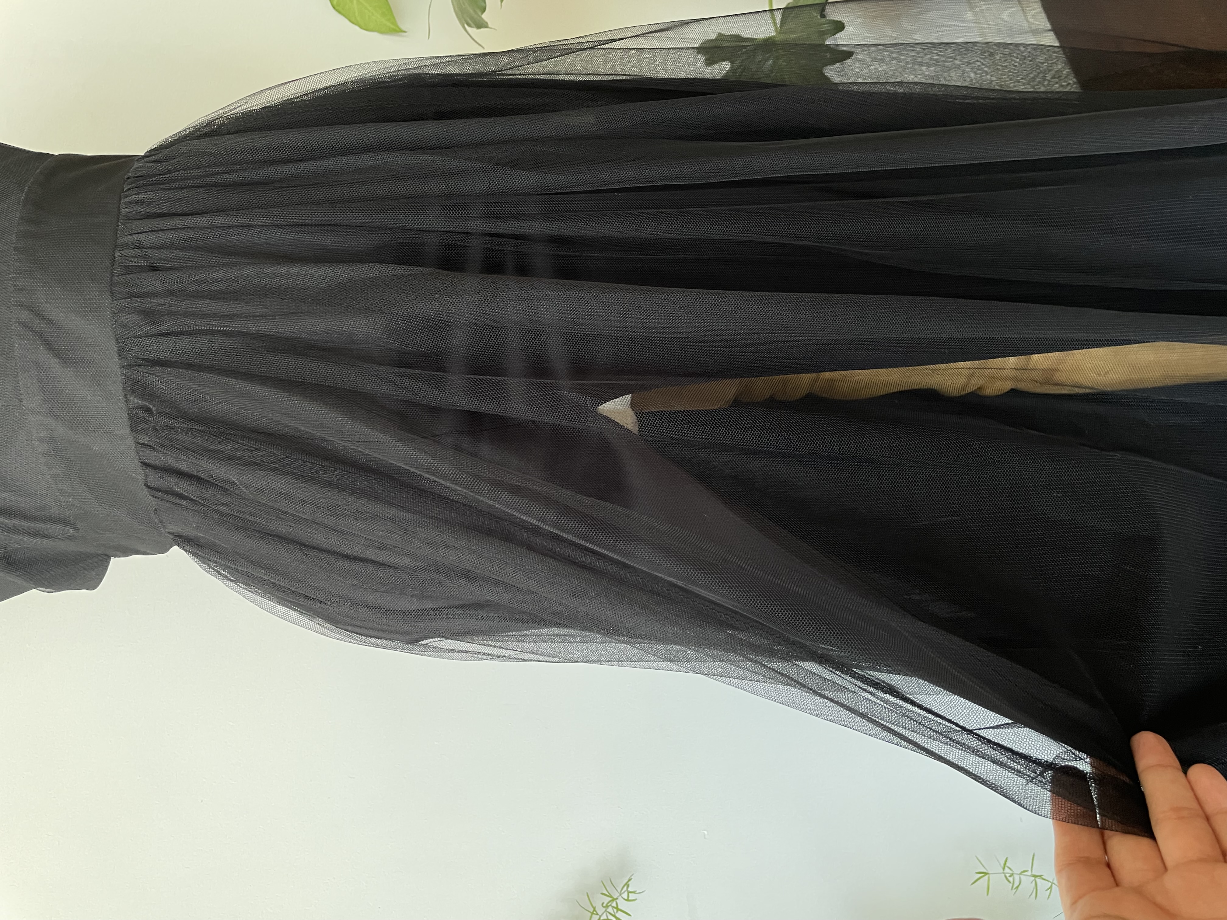 Vestido maxi tul. Talla: XS 4