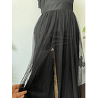Vestido maxi tul. Talla: XS 4