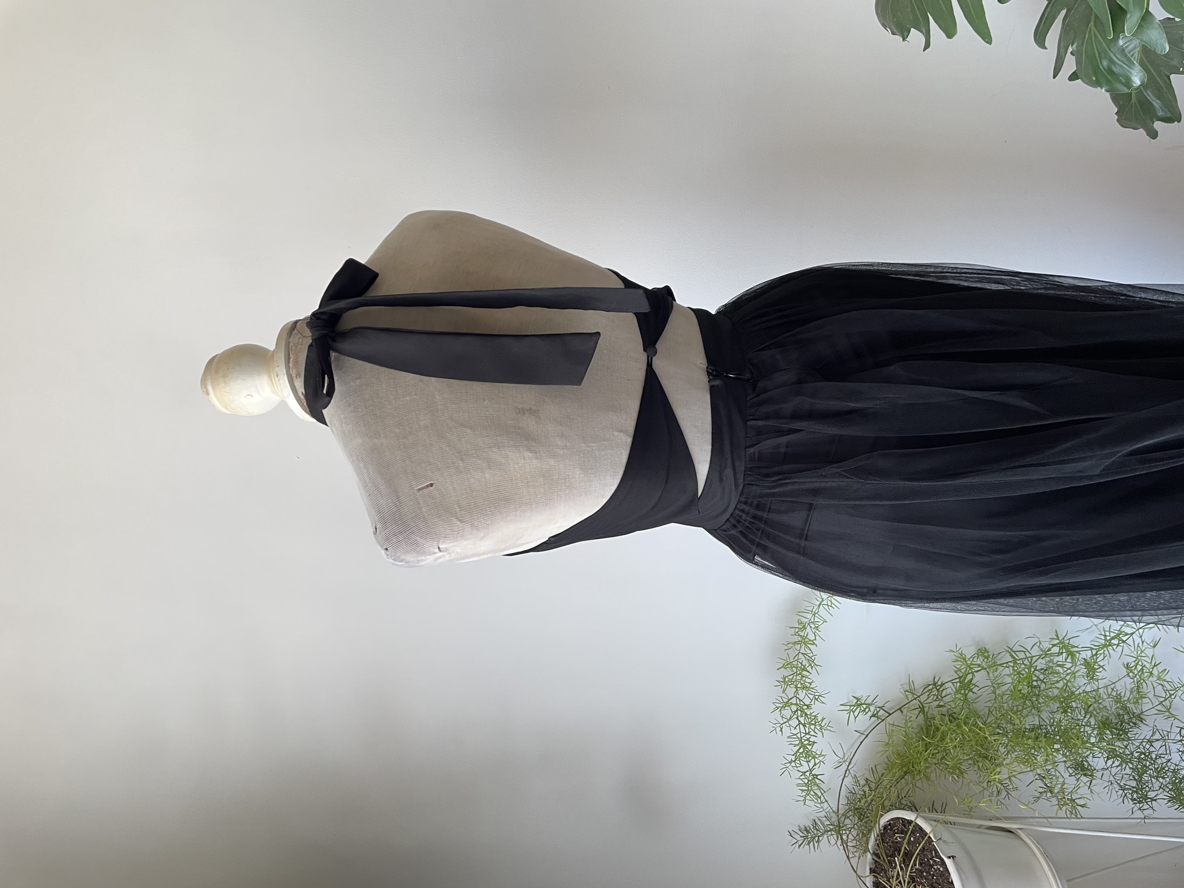 Vestido maxi tul. Talla: XS 3