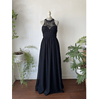 Vestido halter broderie. Talla: M 1