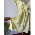 Vestido amarillo. Talla: L grande  3