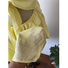 Vestido amarillo. Talla: L grande  6