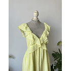 Vestido amarillo. Talla: L grande  2