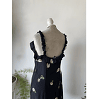 Vestido flores. Talla: 12 (L) 2