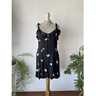 Vestido flores. Talla: 12 (L) 1